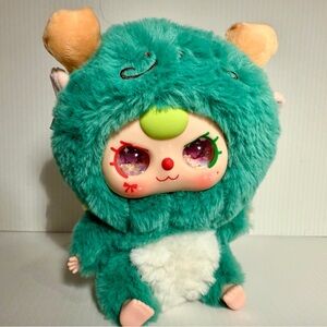 Baby Three Chinese Zodiac Dragon Plush | Christmas Glitter Eyes | New